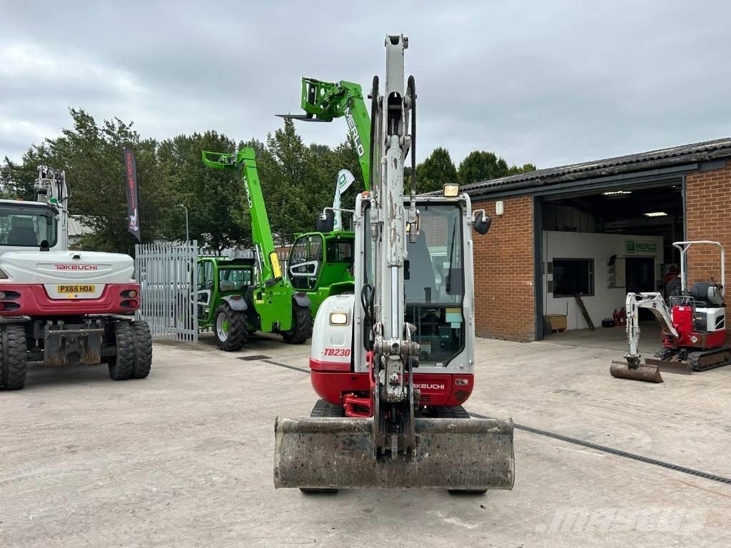 Takeuchi TB 230 Mini ekskavatoriai < 7 t