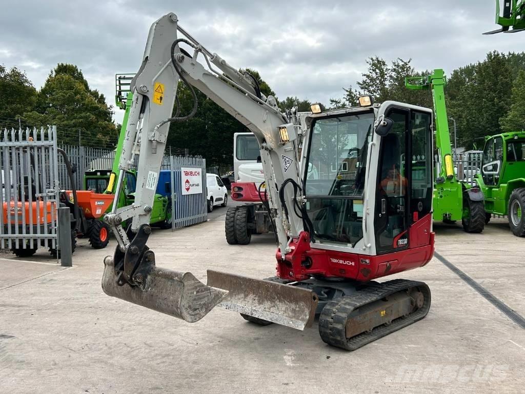Takeuchi TB 230 Mini ekskavatoriai < 7 t