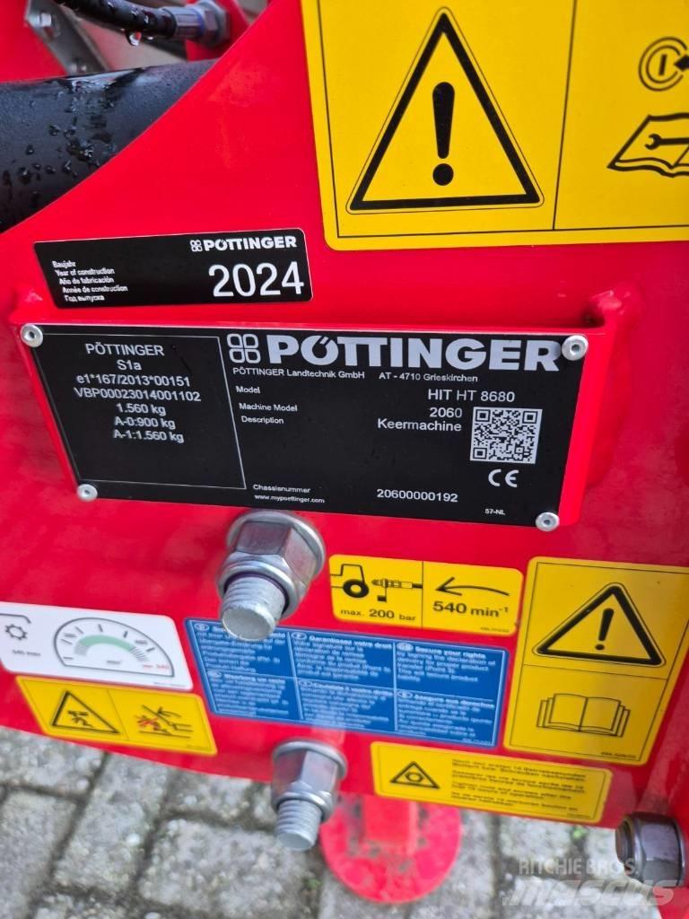 Pöttinger HIT 8680 Šieno grėbliai ir vartytuvai