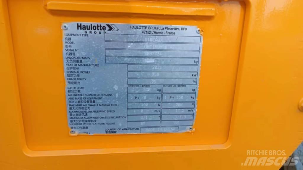 Haulotte OPTIMUM 8 Žirkliniai keltuvai