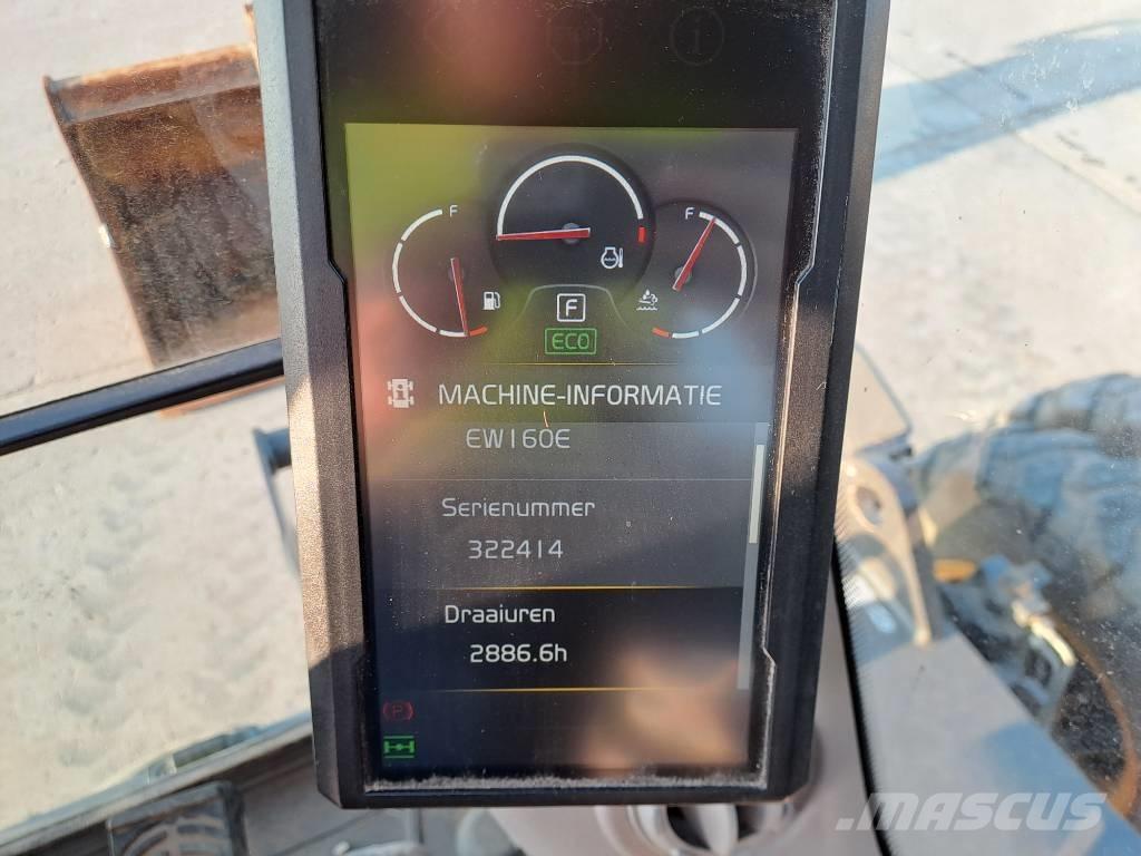 Volvo EW160E Ratiniai ekskavatoriai