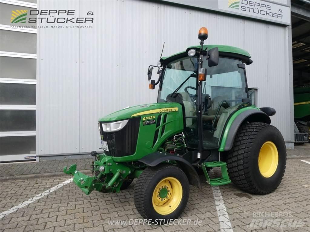 John Deere 4052R Naudoti kompaktiški traktoriai