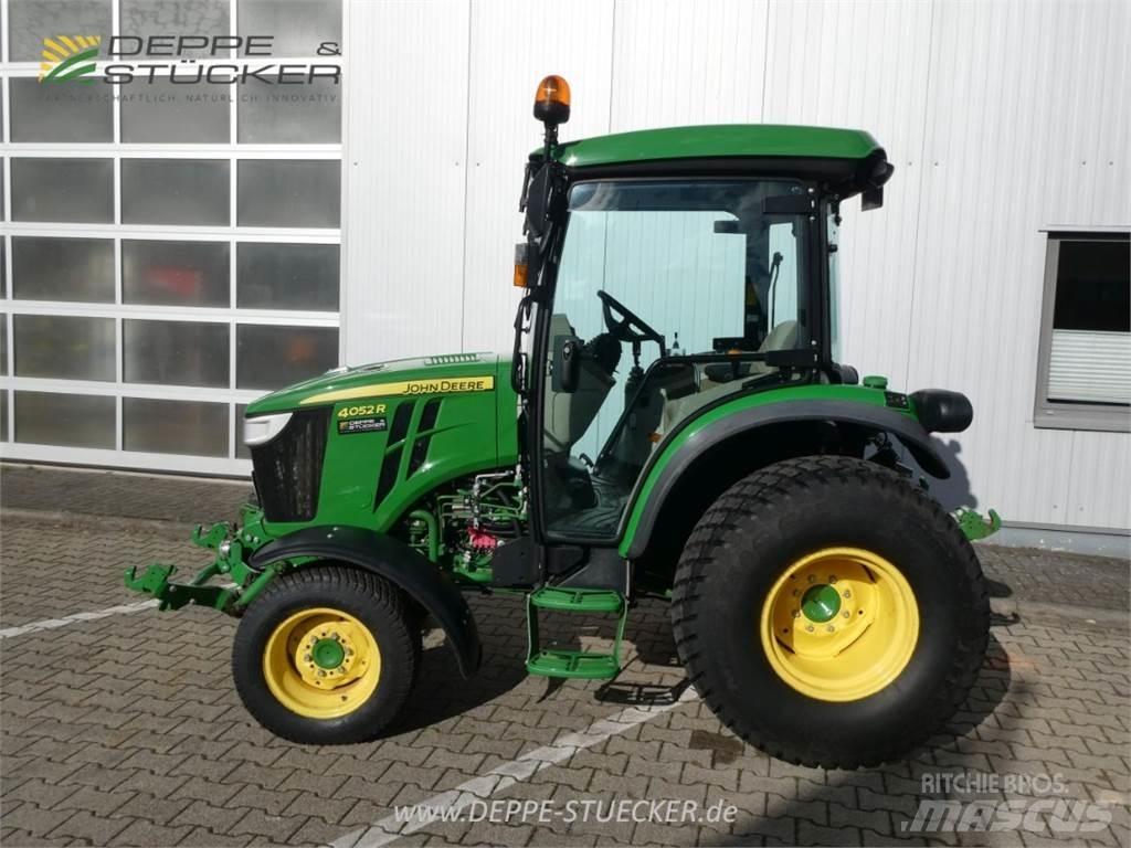John Deere 4052R Naudoti kompaktiški traktoriai