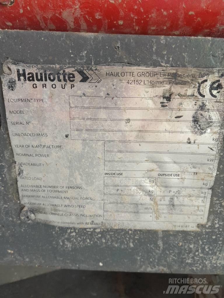 Haulotte Optimum  8 Žirkliniai keltuvai
