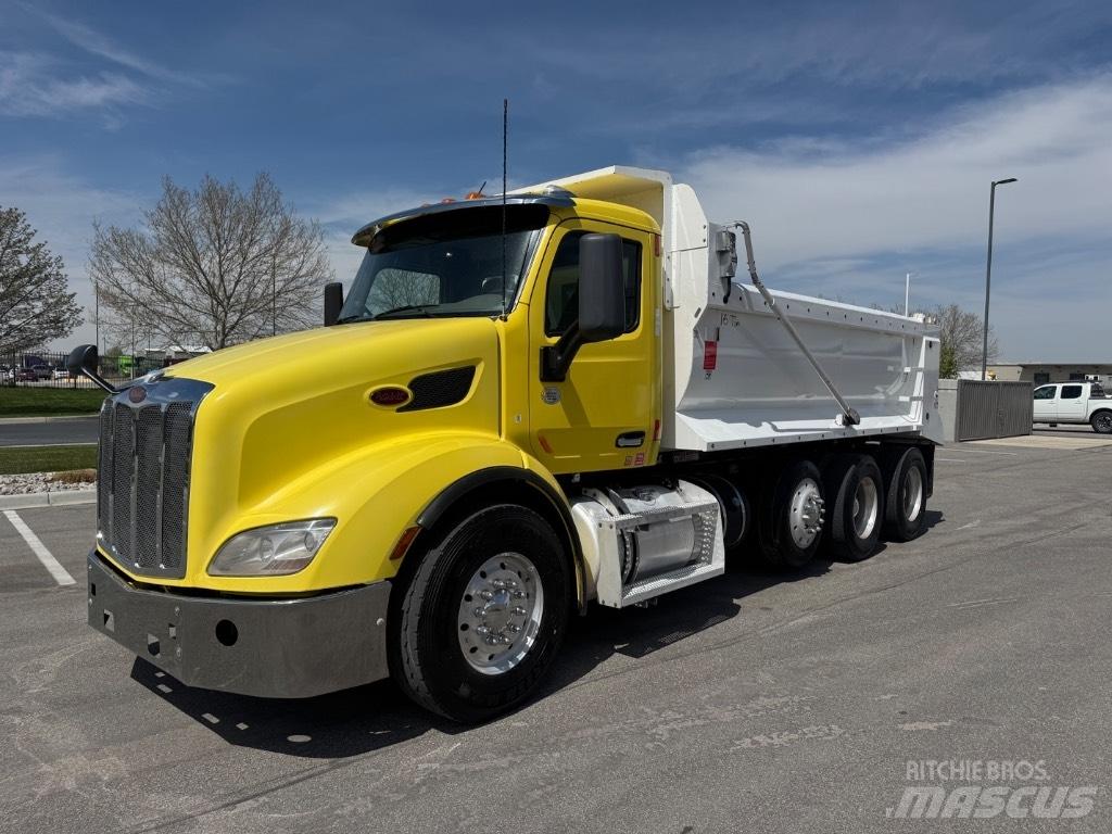 Peterbilt 579 Savivarčių priekabų vilkikai