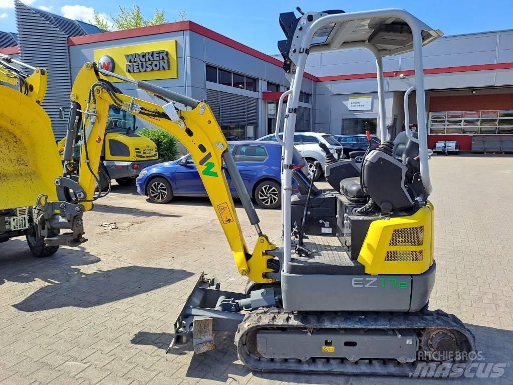 Wacker Neuson EZ17e Vikšriniai ekskavatoriai