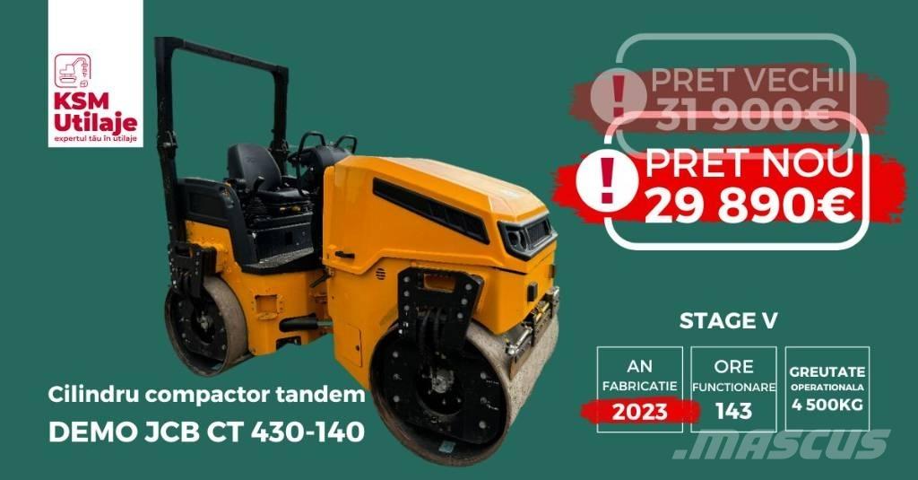 JCB CT430-140 Porinių būgnų volai