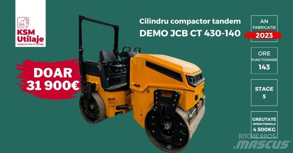 JCB CT430-140 Porinių būgnų volai