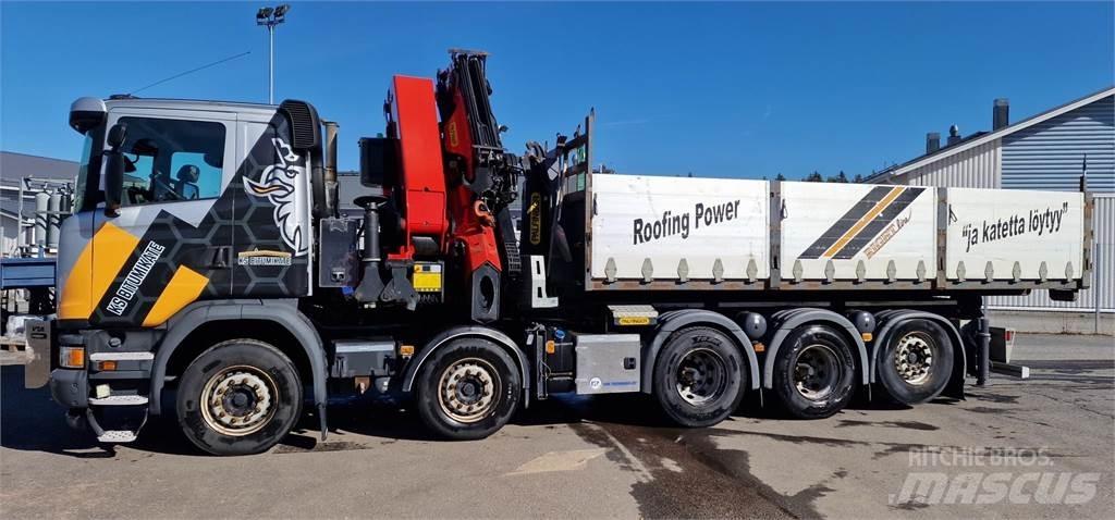 Scania G410 Automobiliniai kranai
