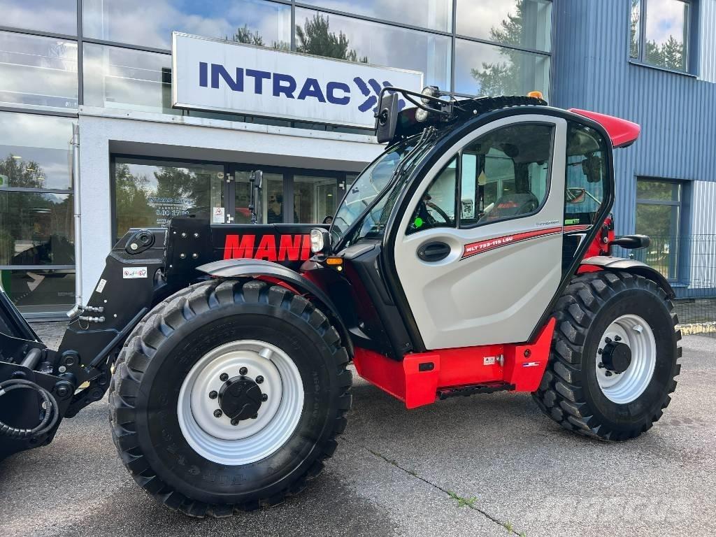 Manitou MLT 733-115D Teleskopiniai krautuvai žemės ūkiui