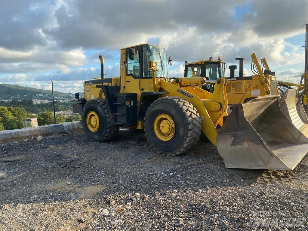 Komatsu WA 470 Naudoti ratiniai krautuvai