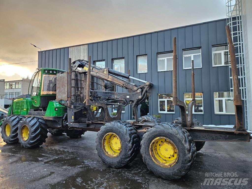John Deere 1510 E Naudoti miškovežiai (Forvarderiai)