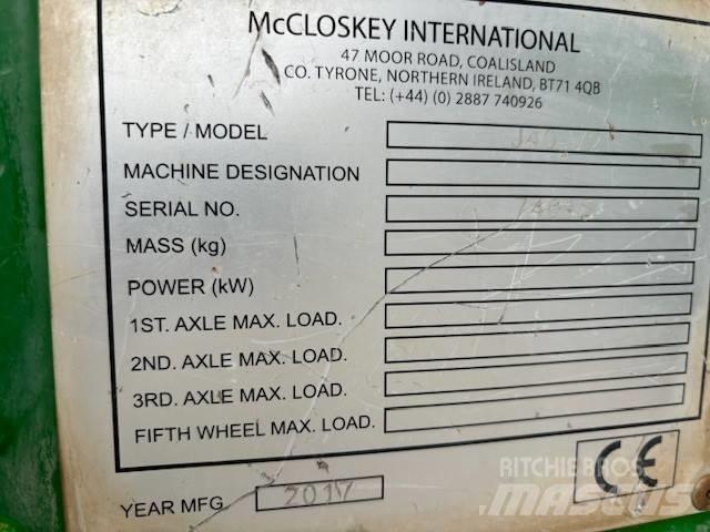 McCloskey J40 - V2 Mobilūs smulkintuvai