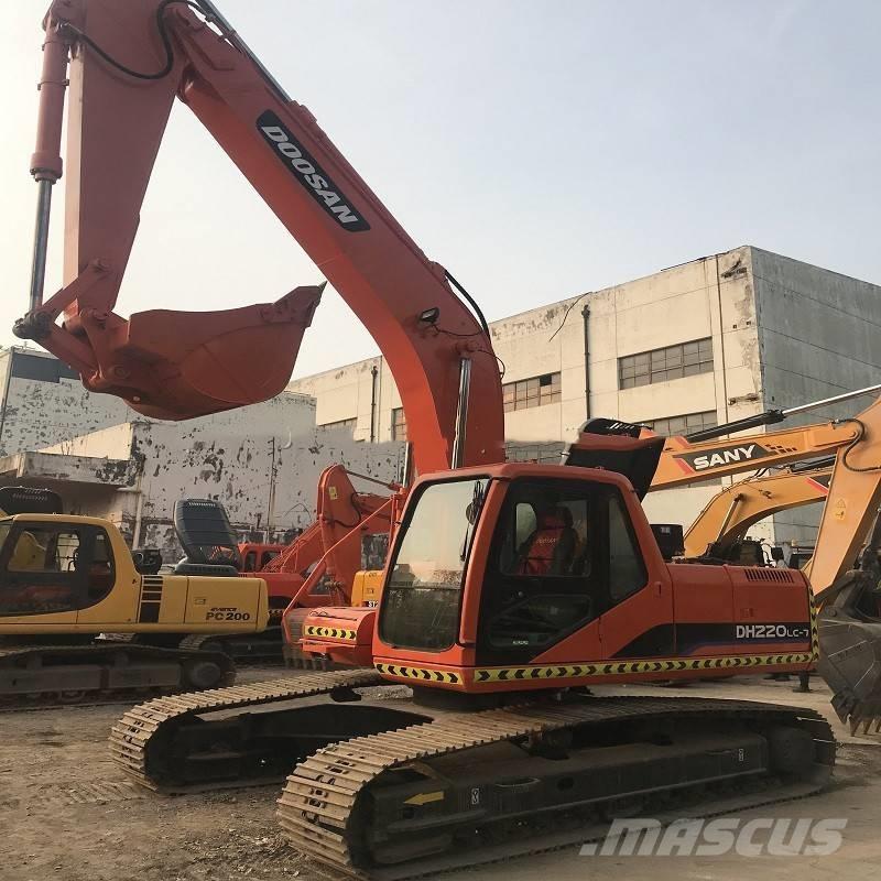 Doosan dh220lc-7 Vikšriniai ekskavatoriai
