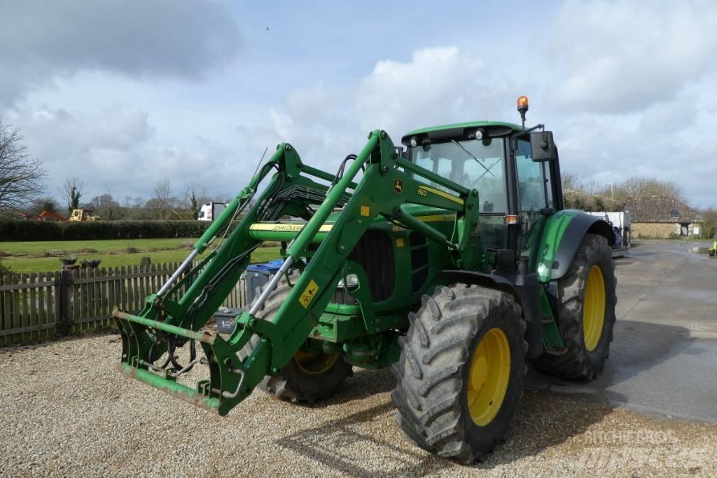 John Deere 6830 Traktoriai