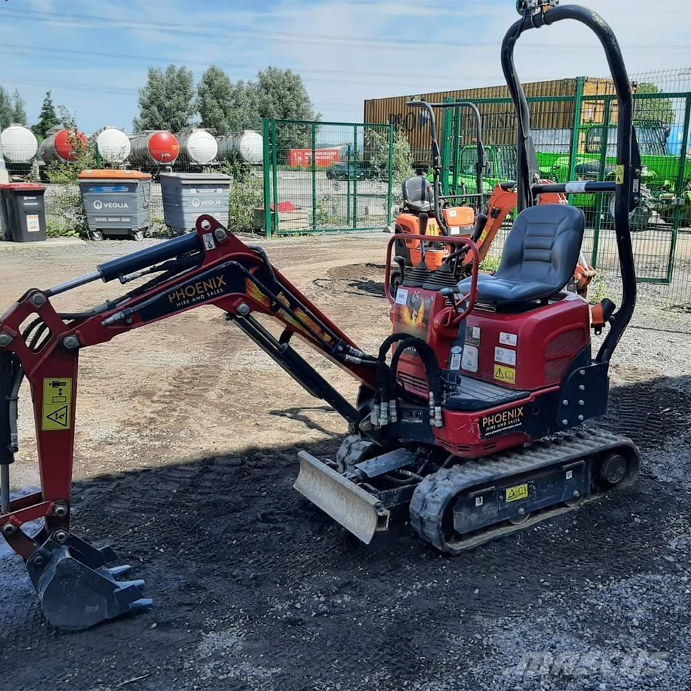 Yanmar SV 08 Mini ekskavatoriai < 7 t