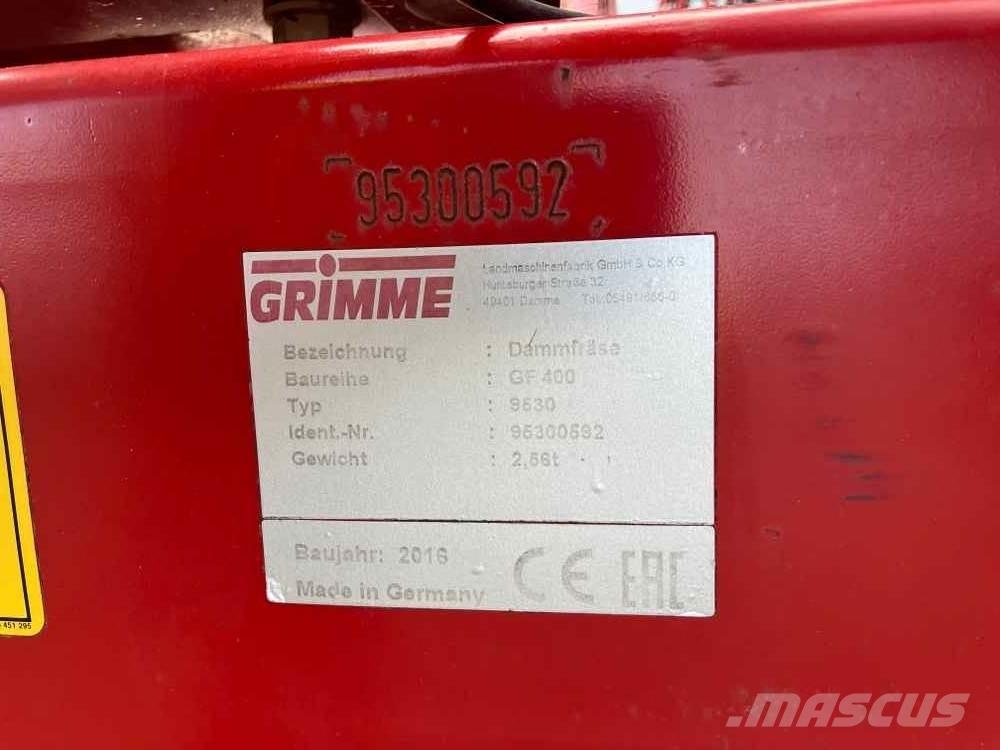 Grimme GF 400 Bulvių įranga - Kita