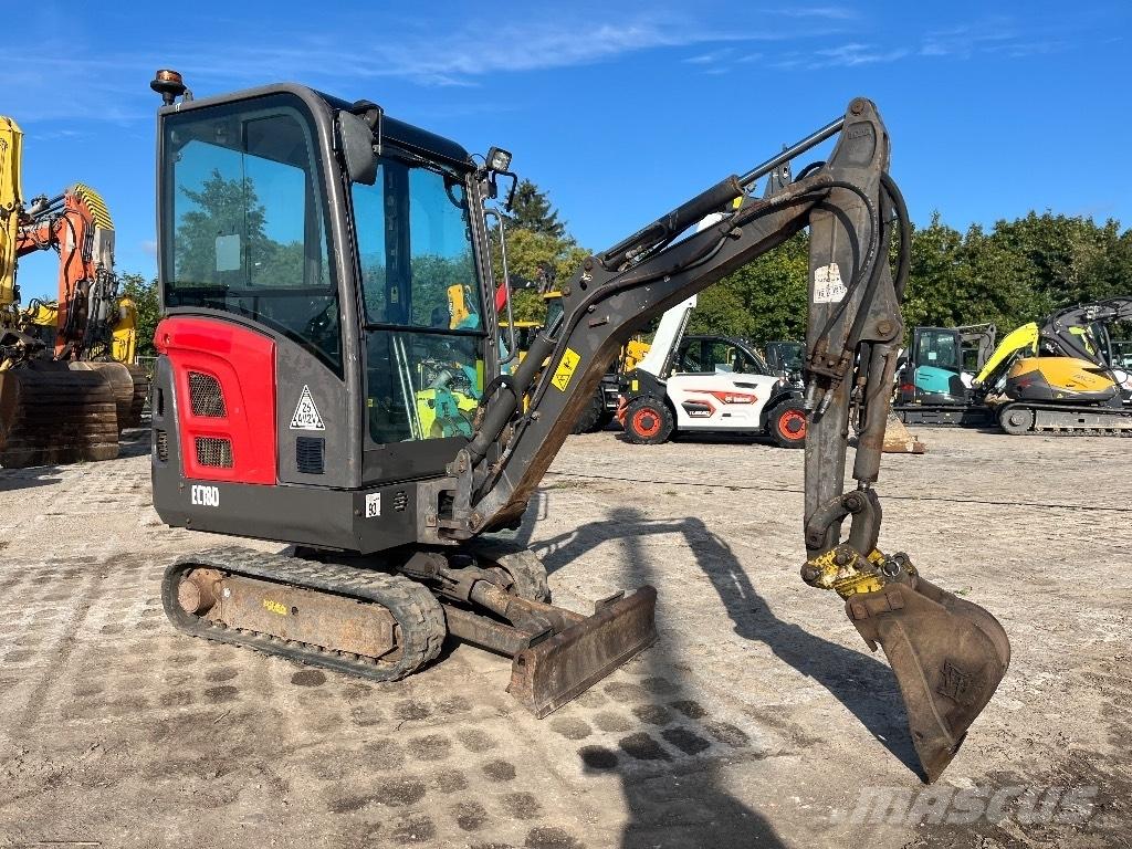 Volvo EC 18D Mini ekskavatoriai < 7 t