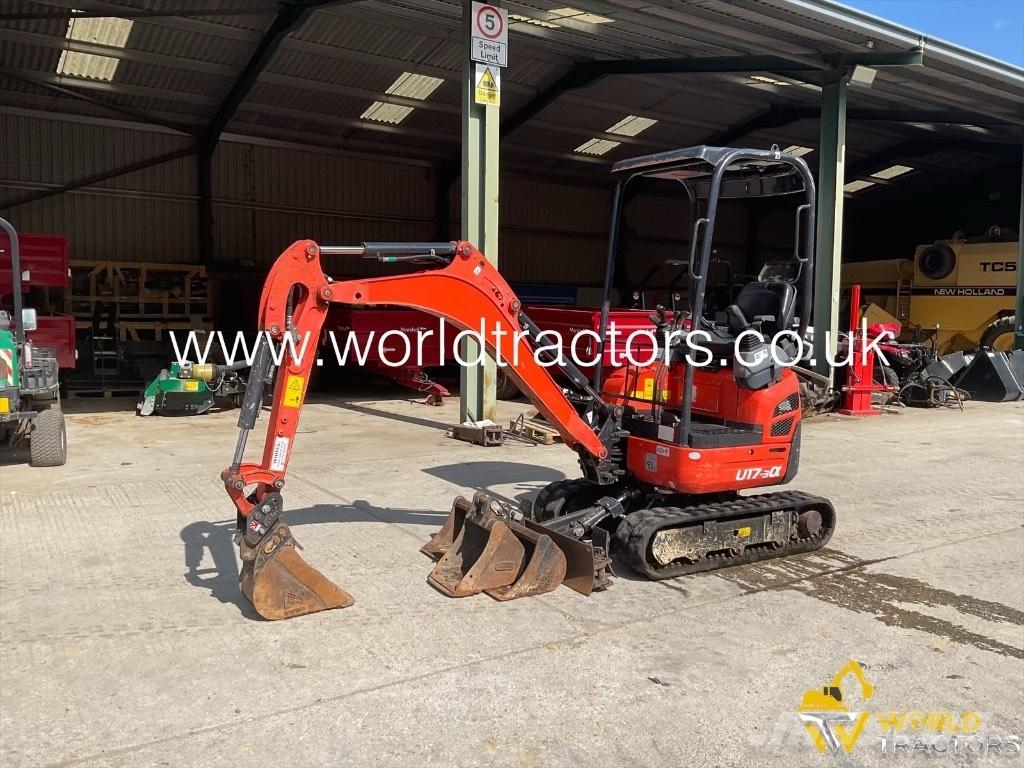 Kubota U 17-3 Mini ekskavatoriai < 7 t