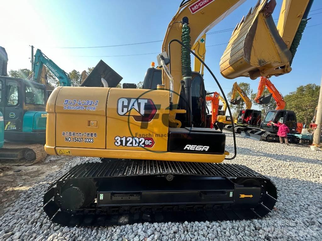 CAT 312 D2 GC Vikšriniai ekskavatoriai