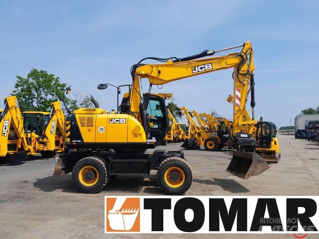 JCB JS 145 W Ratiniai ekskavatoriai