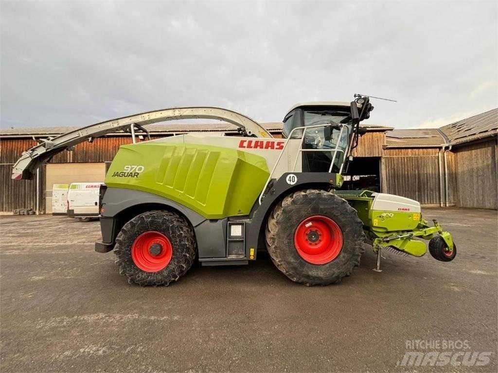 CLAAS Jaguar 970 Pašarų ruošimo technika
