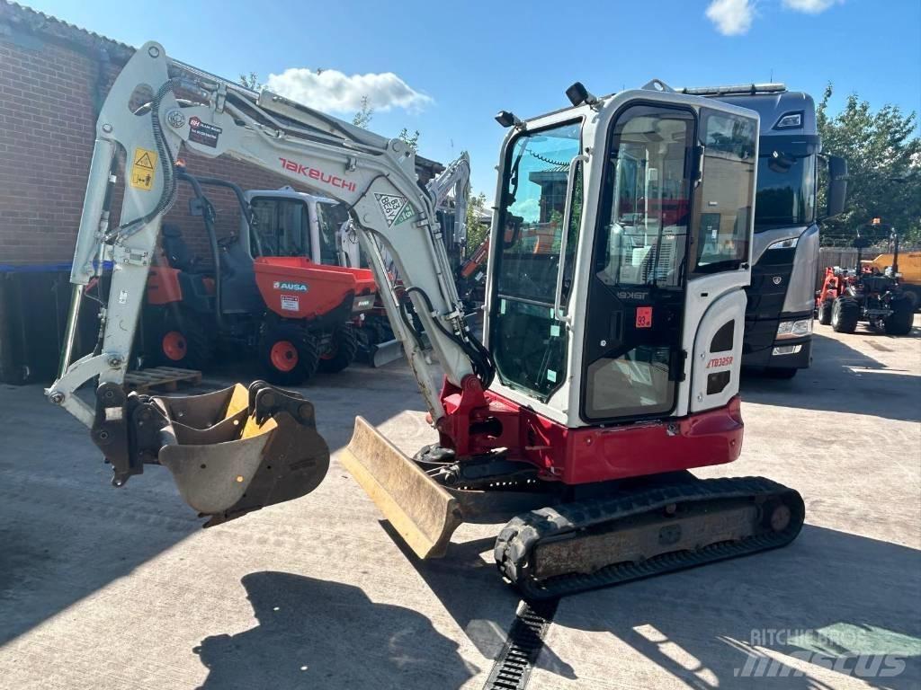 Takeuchi TB 325 R Mini ekskavatoriai < 7 t