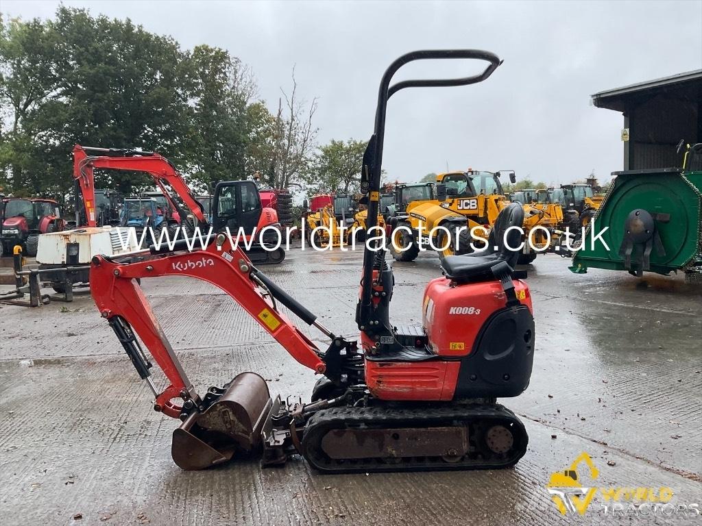 Kubota U 10-3 Mini ekskavatoriai < 7 t