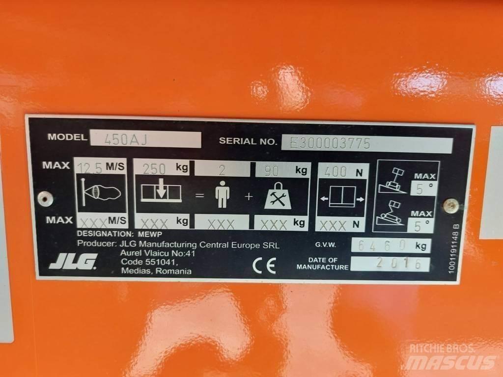 JLG 450 AJ Alkūniniai keltuvai