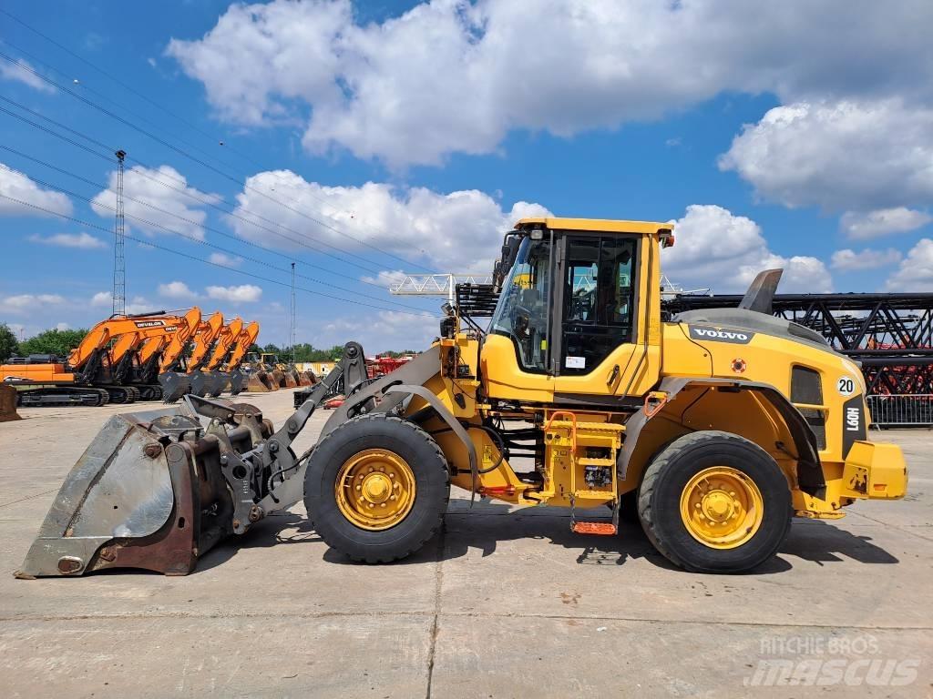 Volvo L60H Naudoti ratiniai krautuvai