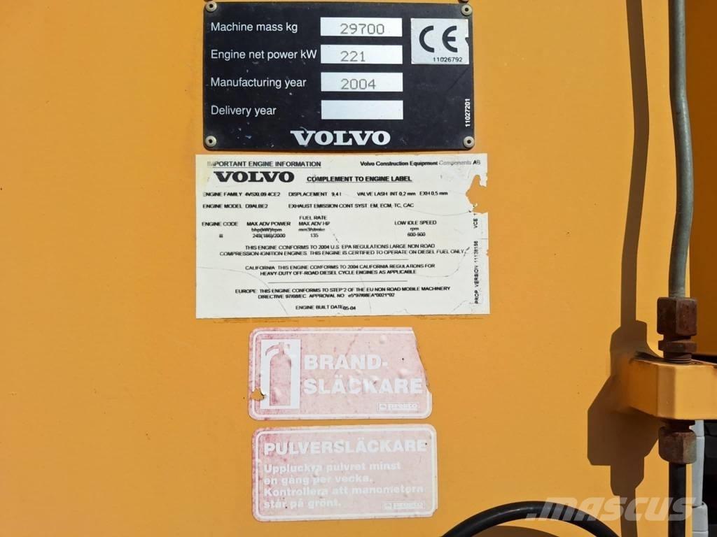 Volvo L 150 E Naudoti ratiniai krautuvai
