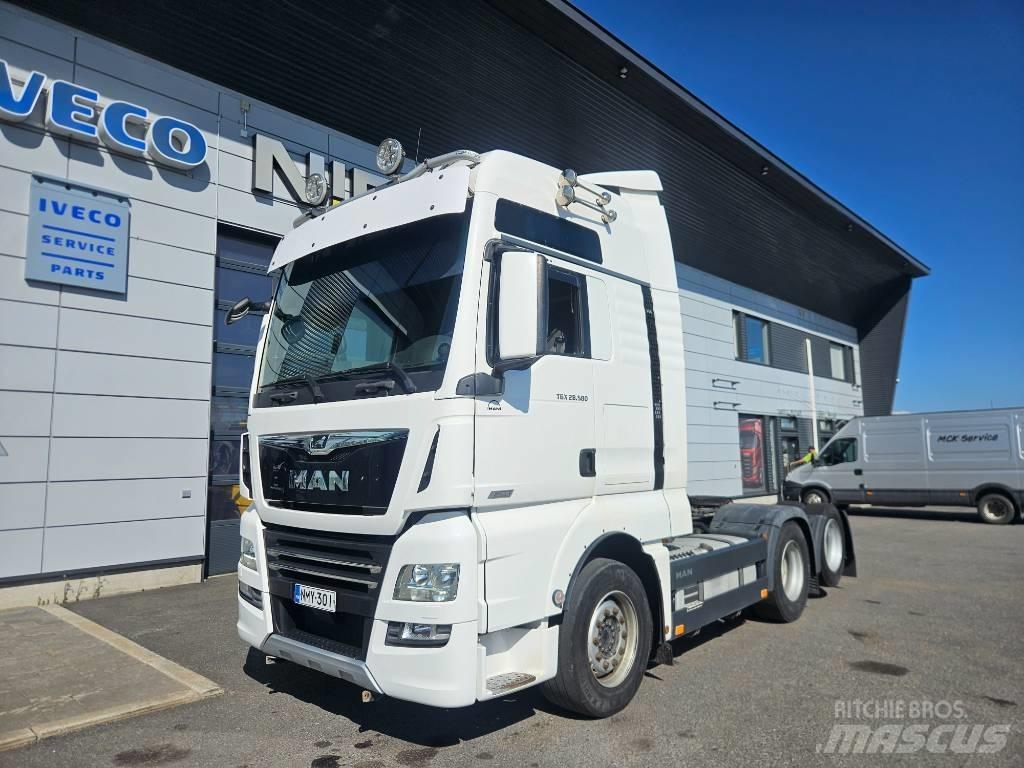 MAN TGX 580 6x2 Naudoti vilkikai