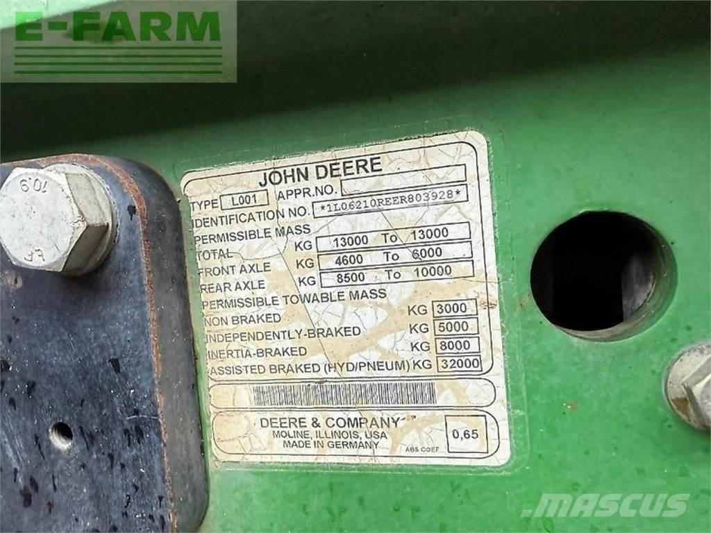 John Deere 6210r Traktoriai