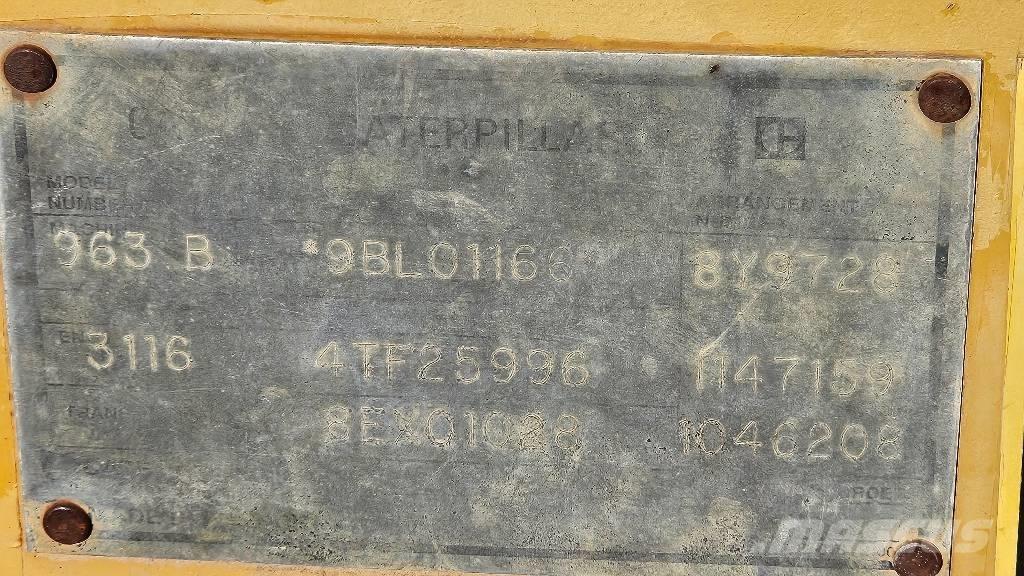 CAT 963 B Vikšriniai krautuvai