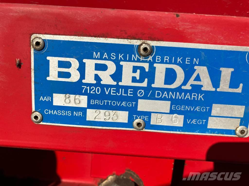 Bredal B 6 Mėšlo barstytuvai