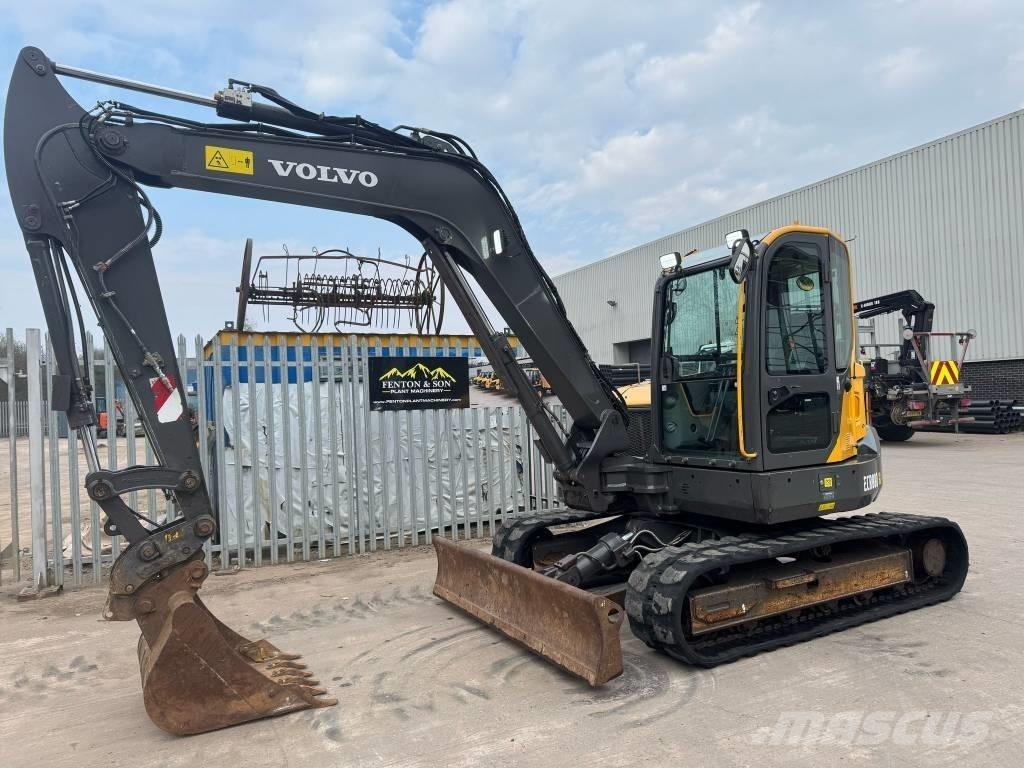 Volvo ECR 88 Vidutinės galios ekskavatoriai 7-12 t