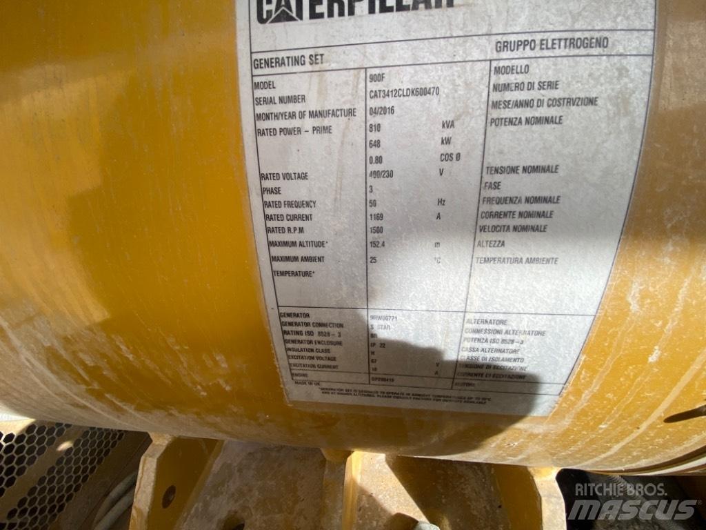 CAT 3412 Dyzeliniai generatoriai