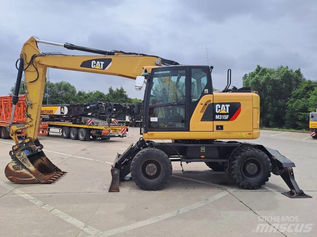 CAT M315F Ratiniai ekskavatoriai