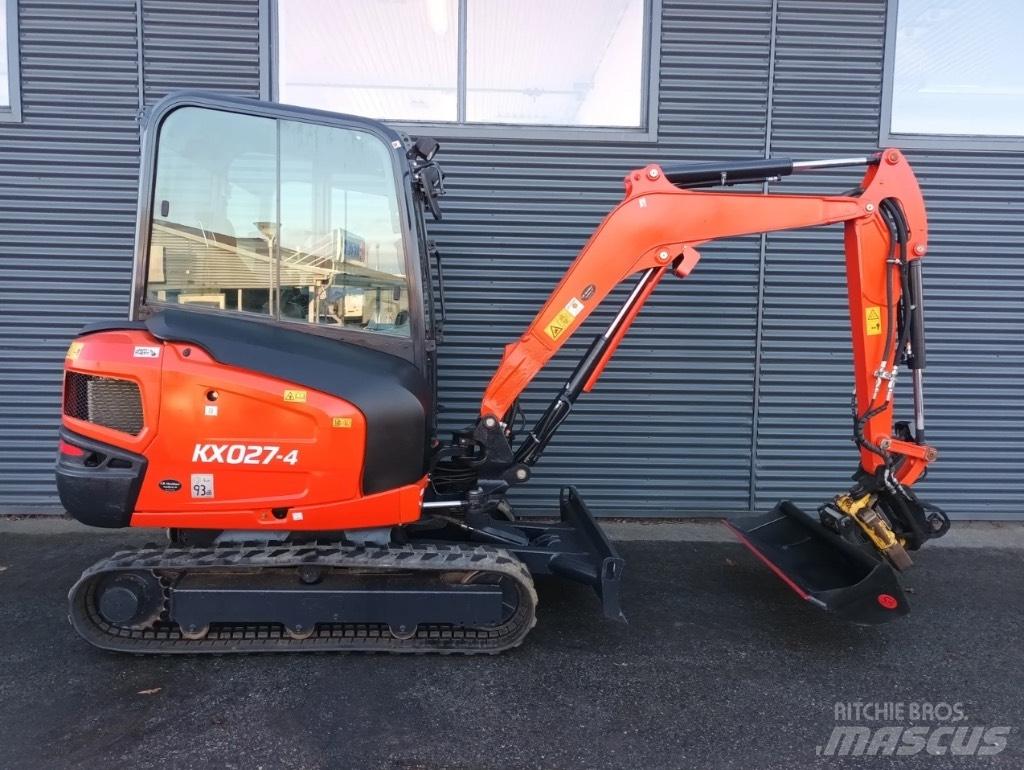 Kubota KX 027-4 Mini ekskavatoriai < 7 t