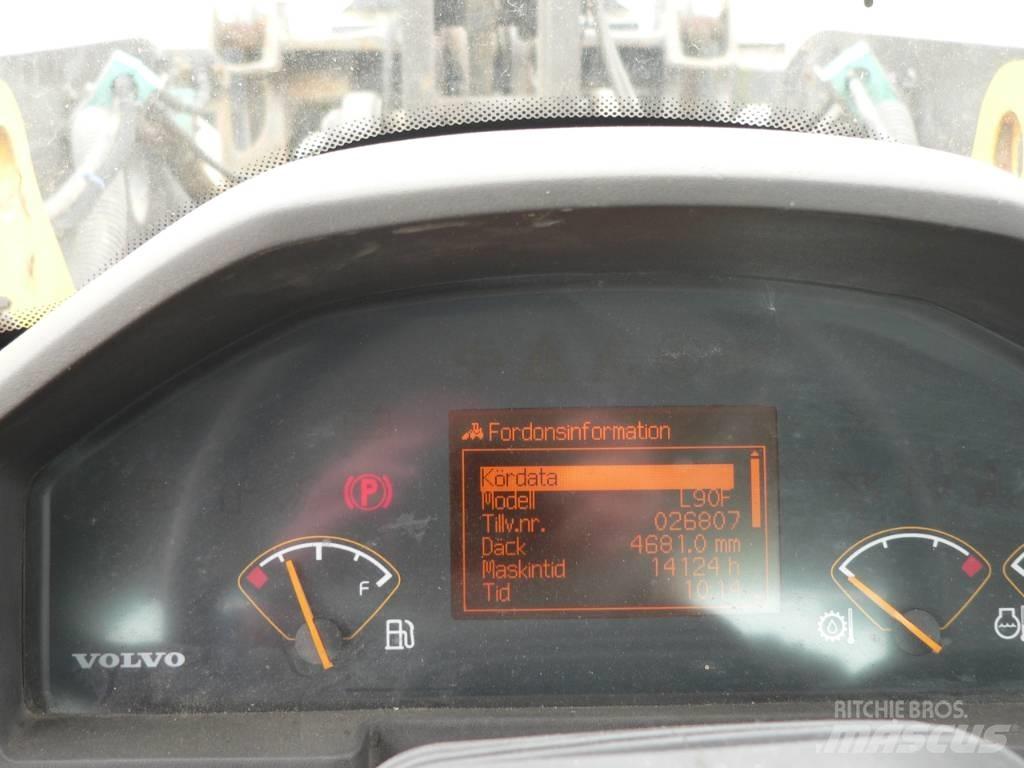 Volvo L 90 F Naudoti ratiniai krautuvai