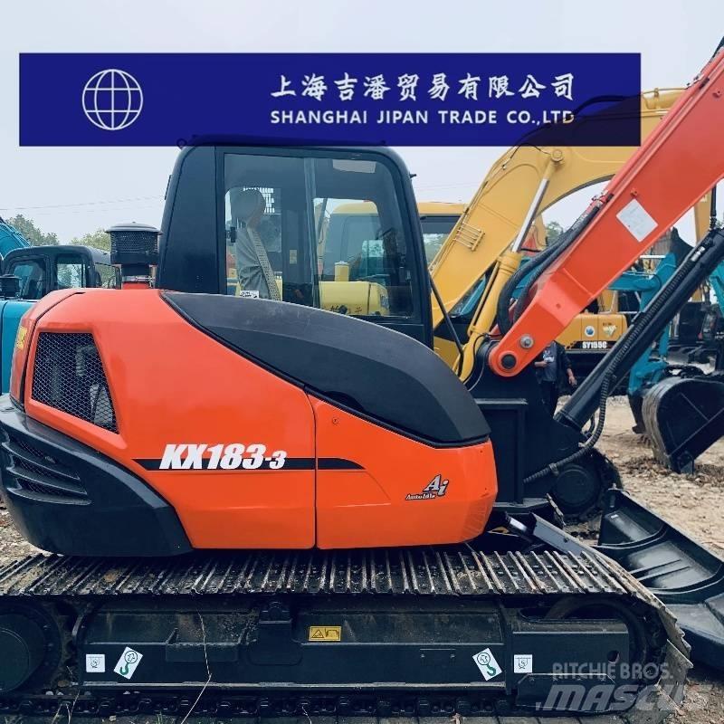 Kubota KX 183 Vidutinės galios ekskavatoriai 7-12 t