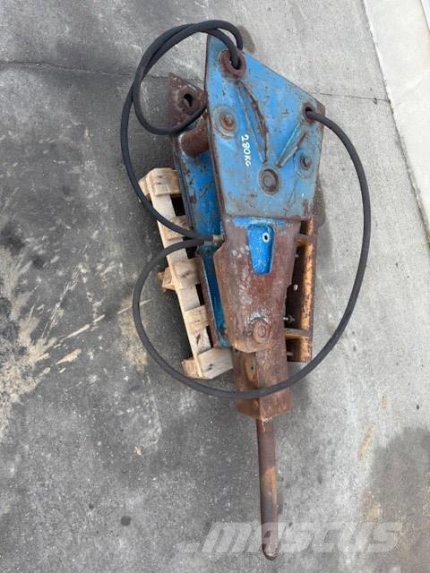 Krupp 280 KG Hidrauliniai kūjai / Trupintuvai