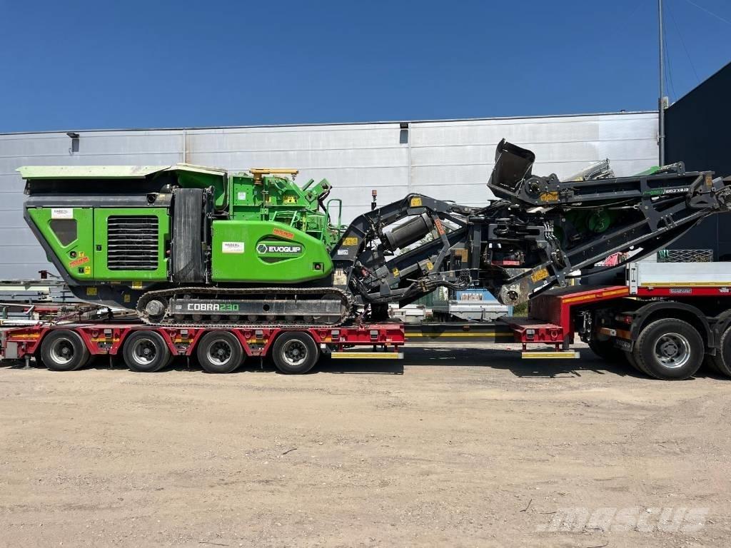 EvoQuip Cobra 230R Mobilūs smulkintuvai
