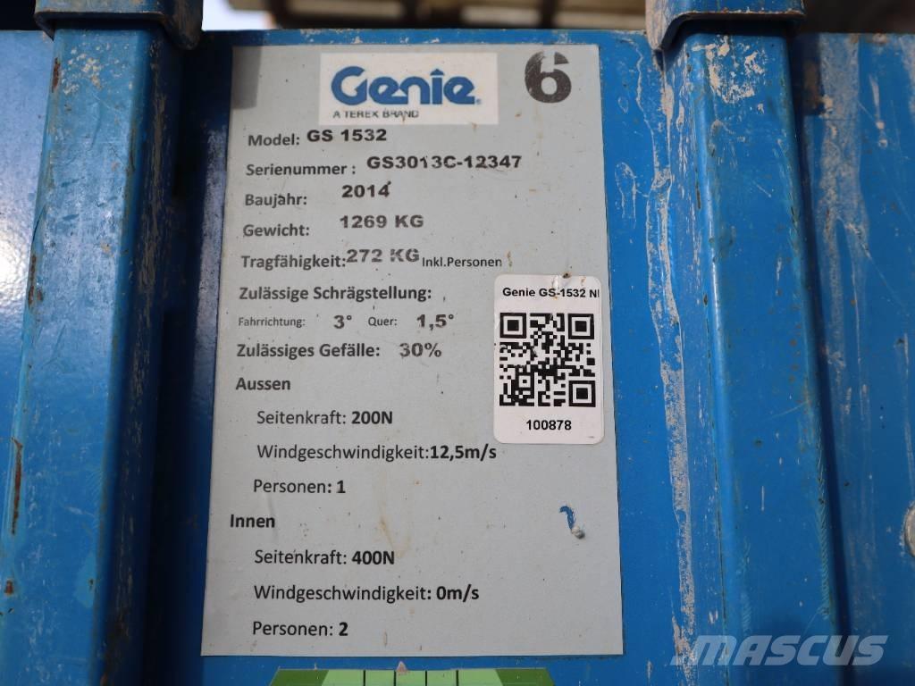 Genie GS 1532 Žirkliniai keltuvai