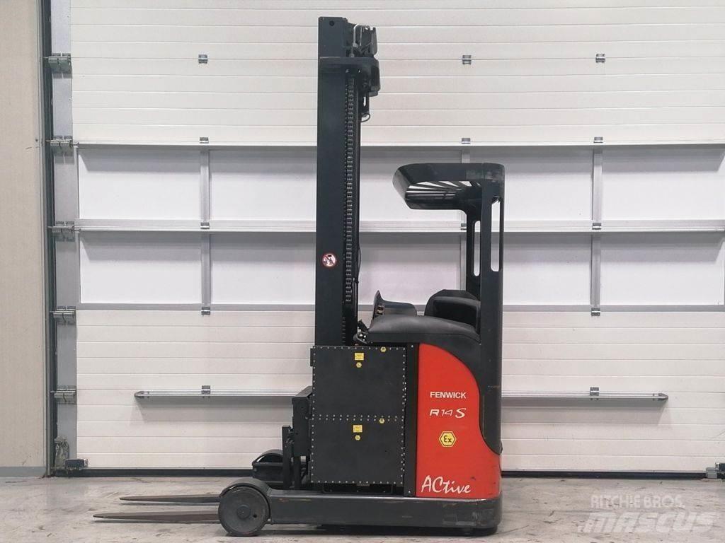 Linde R14 EX S Šakiniai krautuvai su prailgintu keltuvu