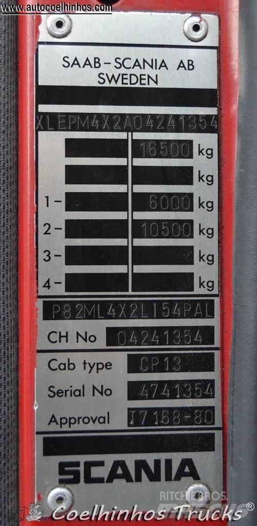 Scania 82M Automobilinės cisternos