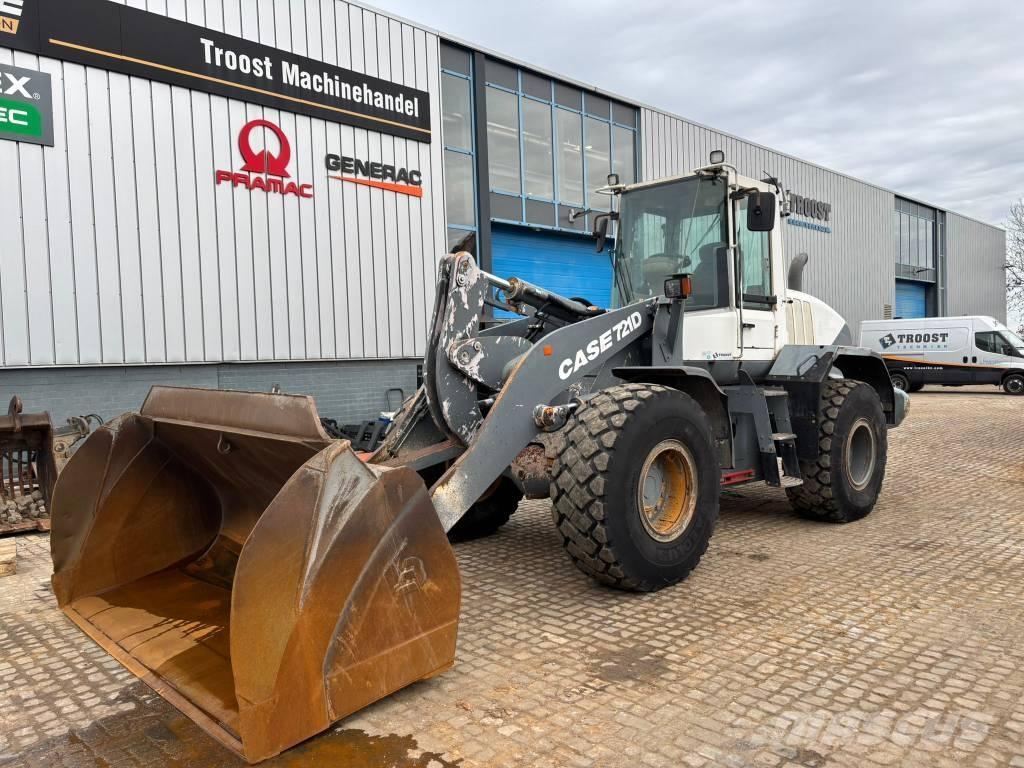 CASE 721 D Naudoti ratiniai krautuvai