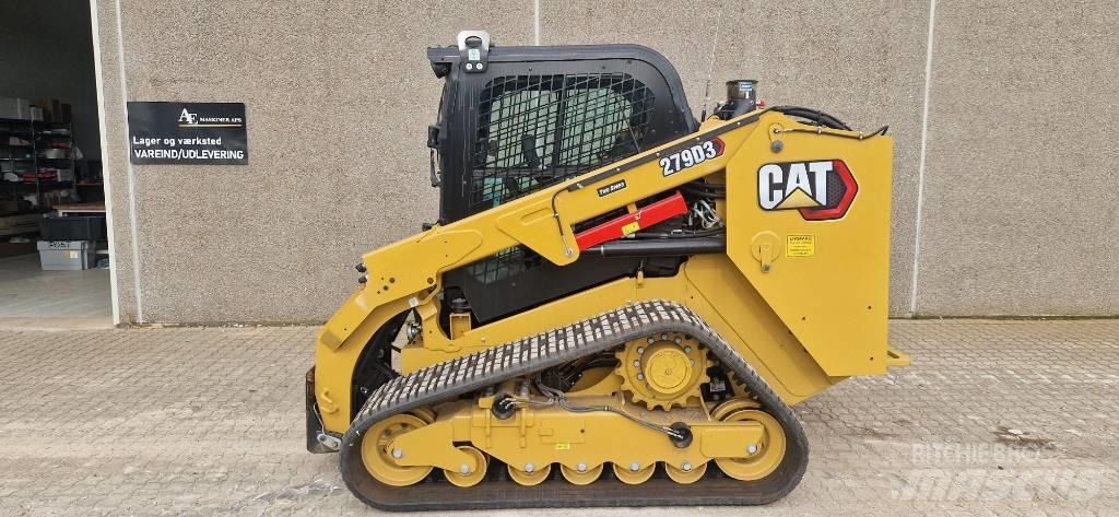 CAT 279D3 Krautuvai su šoniniu pasukimu
