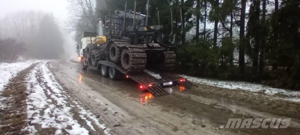 Scania P 114-380 Miško mašinų transportavimo sunkvežimiai