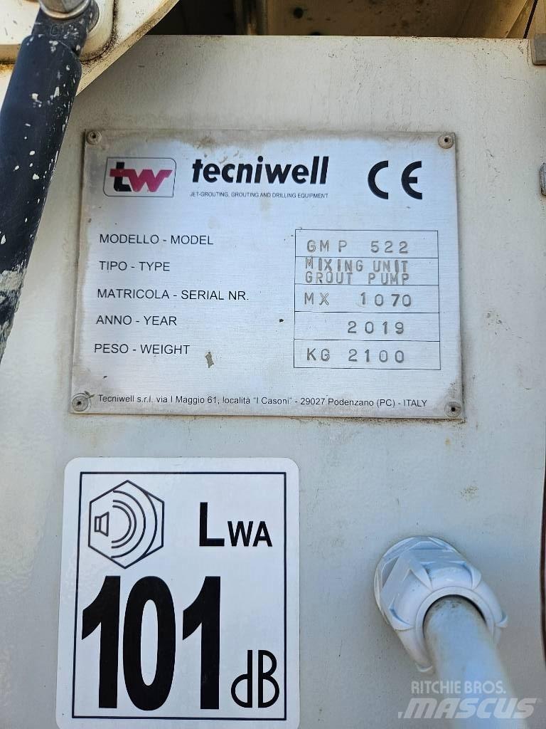  Tecniwell   GMP522 Betono/Cemento maišytuvai
